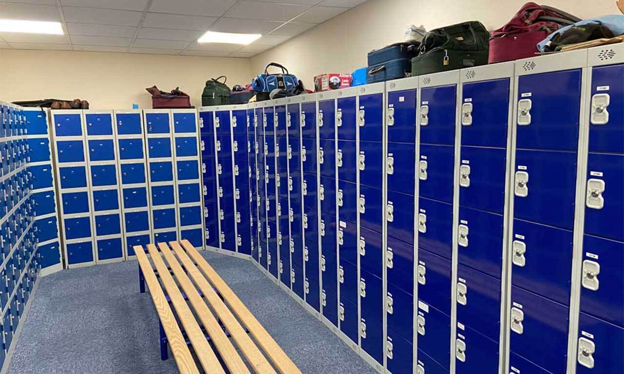 Dolphin Indoor Bowls Club Changing Area